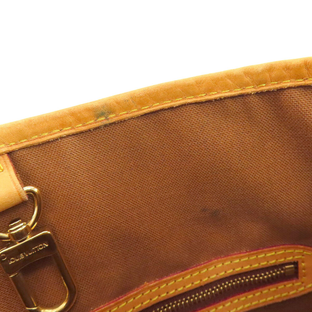 LOUIS VUITTON Authentic Brown Monogram Canvas Tote Bag - Picture 11 of 16